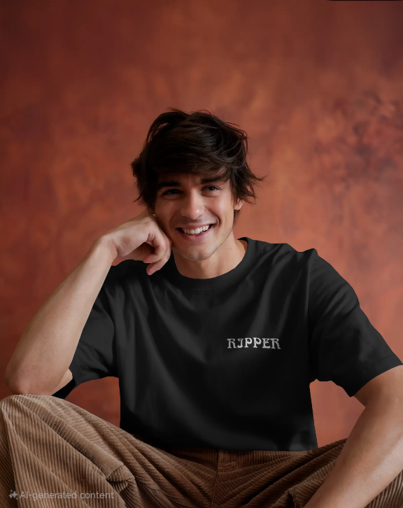 Ripper_s Humor Club Printed Tshirt